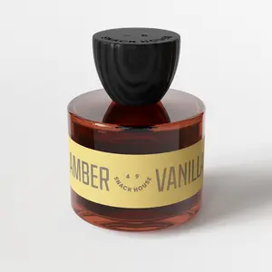 Snack House Amber Vanilla Musk & Juniper Perfume Sensual Sweet Milky Brown Sugar 100ml EDP Vegan Cruelty Free Long Lasting