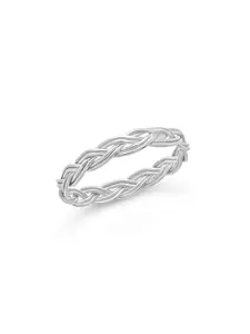 Sterling Silver Braided Twist Band