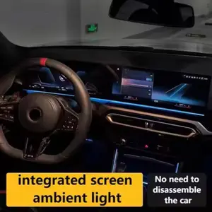 For BMW New 2 3 4 5 7 Series M2M3M4X5X6X7 Integrated Screen Under Atmosphere Light Automotive Interior Lighting RGB Atmosphere Lights