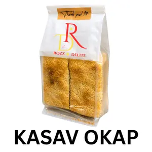Rozz Delite Sweet Haitian Cassava Bread (Kasav Okap) 1 Bag