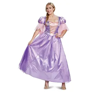 Tangled Deluxe Rapunzel Costume for Adults