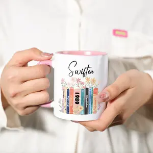 Music Albums as Books Coffee Mug, Trendy Album Mug Gift, Gift for Music Lovers, Music Lover Mug Gift Gift for Her / Him Birthday Gift