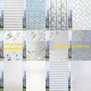 Frosted glass window sticker, translucent and opaque, for bathroom privacy protection and anti-peeping film