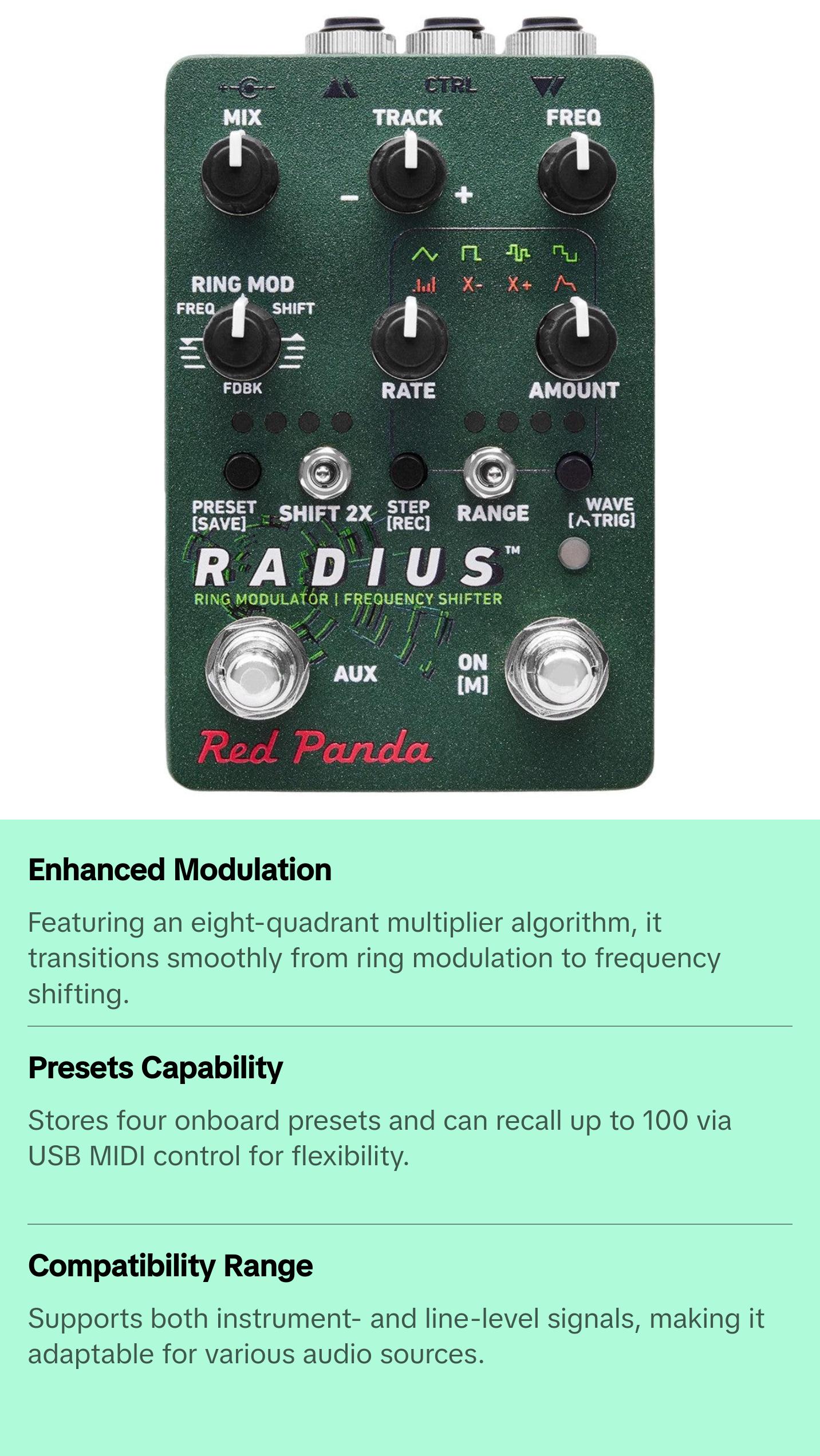 Red Panda Radius Pedal