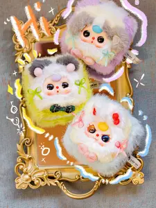 (Bitetoy x babythree14012)Baby Three JewelryBox Series Plush blind box Cute Crinkle Squeaky Sensory Cuddle Box