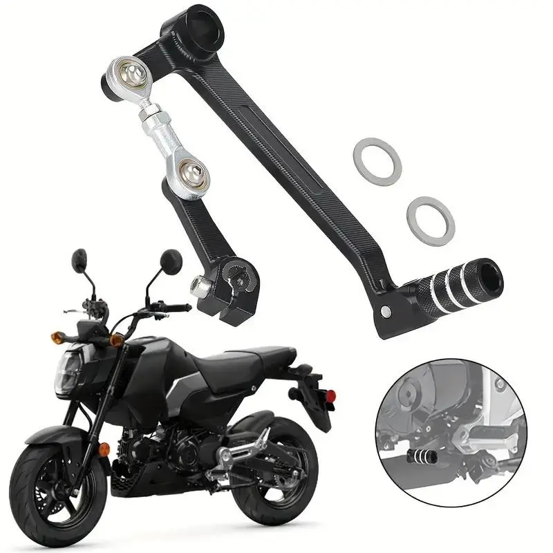 Motorcycle Folding Gear Shifter Pedal Shift Lever, CNC Replacement Gear Shifter Pedal Shift Lever, Motorcycle Accessories for Grom MSX 125 MSX125 2013-2023
