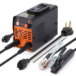 Summervibes 160A 2-in-1 ARC/Lift TIG Stick Welding Machine, IGBT Inverter 110V/220V Portable MMA Tool, Metal Welding Equipment with Hot Start, Arc Force, Anti-Stick & Easy Operation, Welding Machines