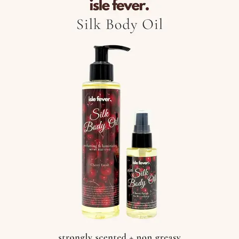 Strongly Scented Silk Body Oil