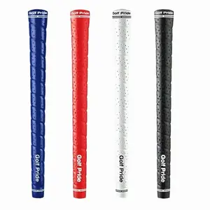 Rubber Universal Anti-Slip Golf Club Grips for Irons, Woods, Putters - Multi-Color Design, Comfortable Hand Feel, Men’s Golf Accessories for Outdoor Use Men's