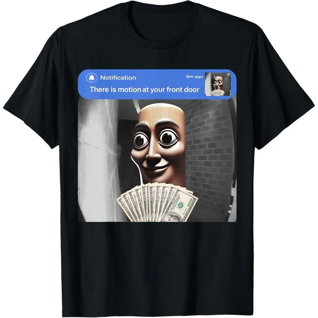 Multicolor - DoorbellMeme TungTungTung | Unisex T Shirt | Short-sleeved T-shirt