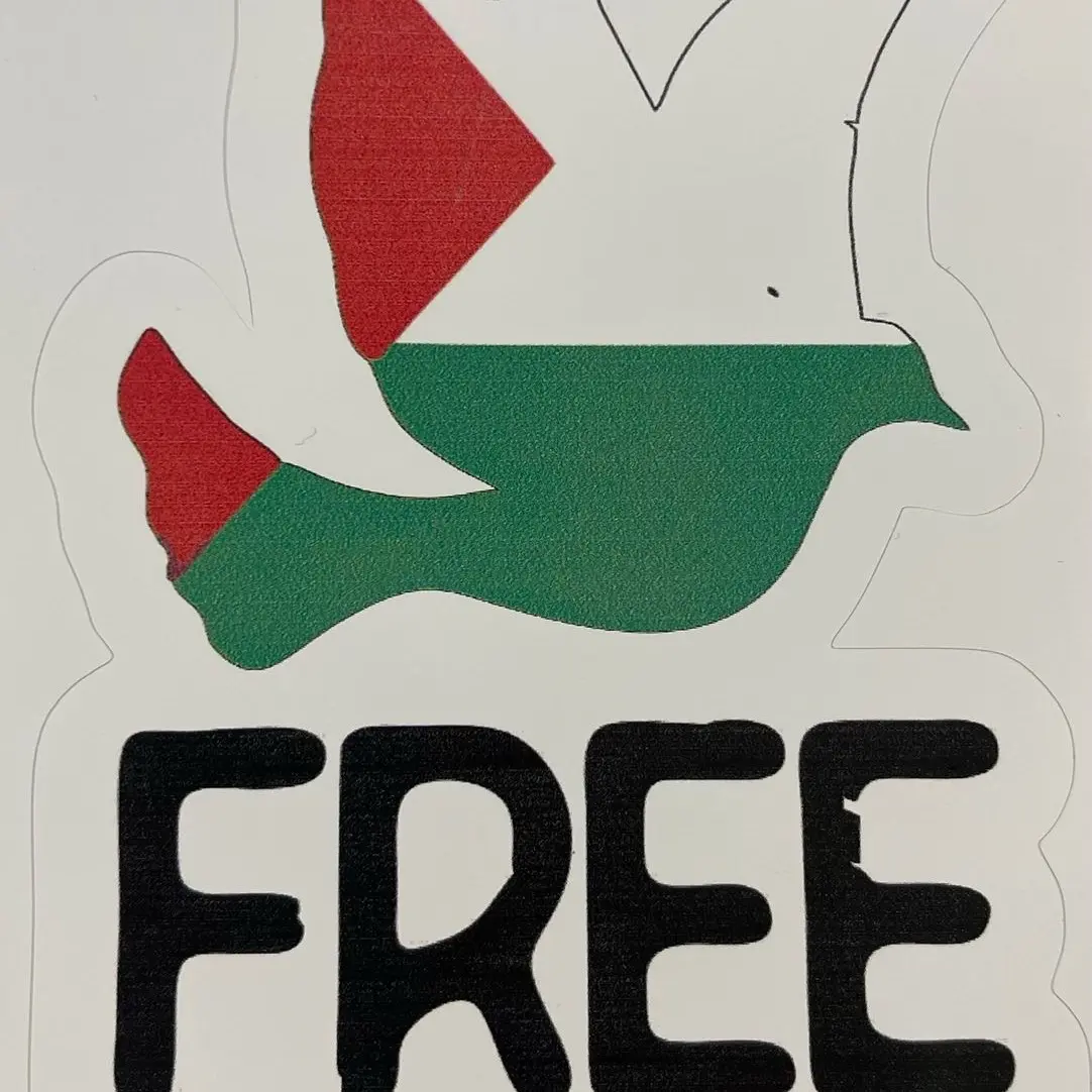Large Palestine Sticker WaterResistant