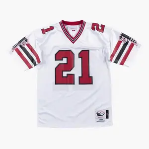 Classic White Football Jersey #21 – Retro Athletic Game Day Shirt | Unisex Vintage Sports Fan Jersey for Men & Women