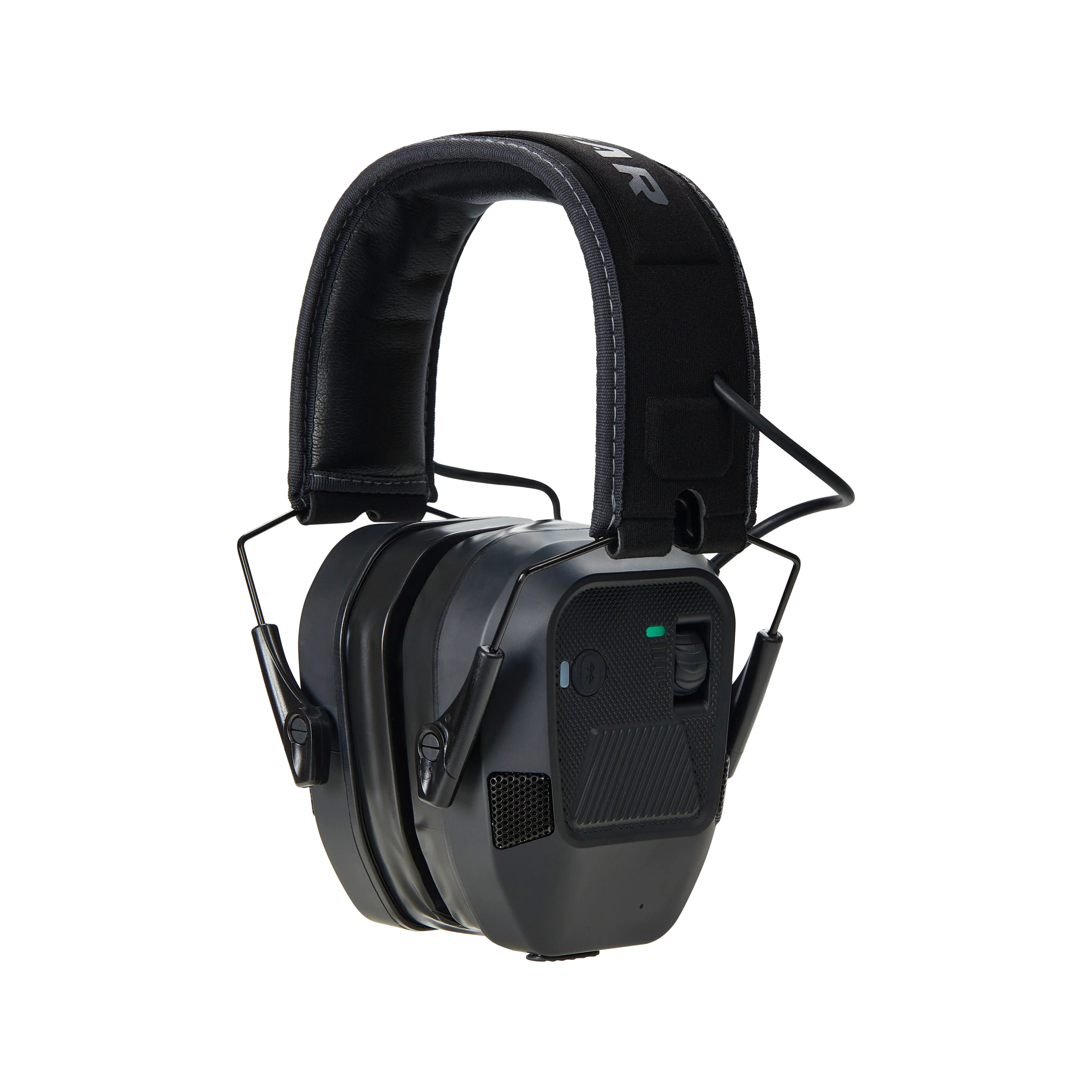 2.0 Bluetooth Rechargeable Shooting Ear Protection, Slim Noise Cancelling Earmuffs, NRR 22dB for Hunting & Tactical Gun Range