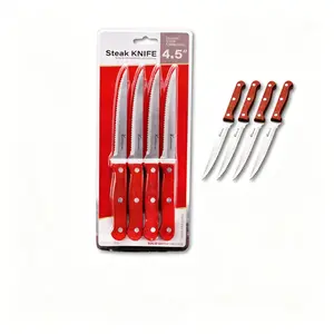 Premium 4.5-inch slicing knife set that makes it easy to cut perfect steaks.