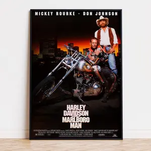 Harley Davidson and the Marlboro Man - Movie Poster |  | High Quality Ready To Print
