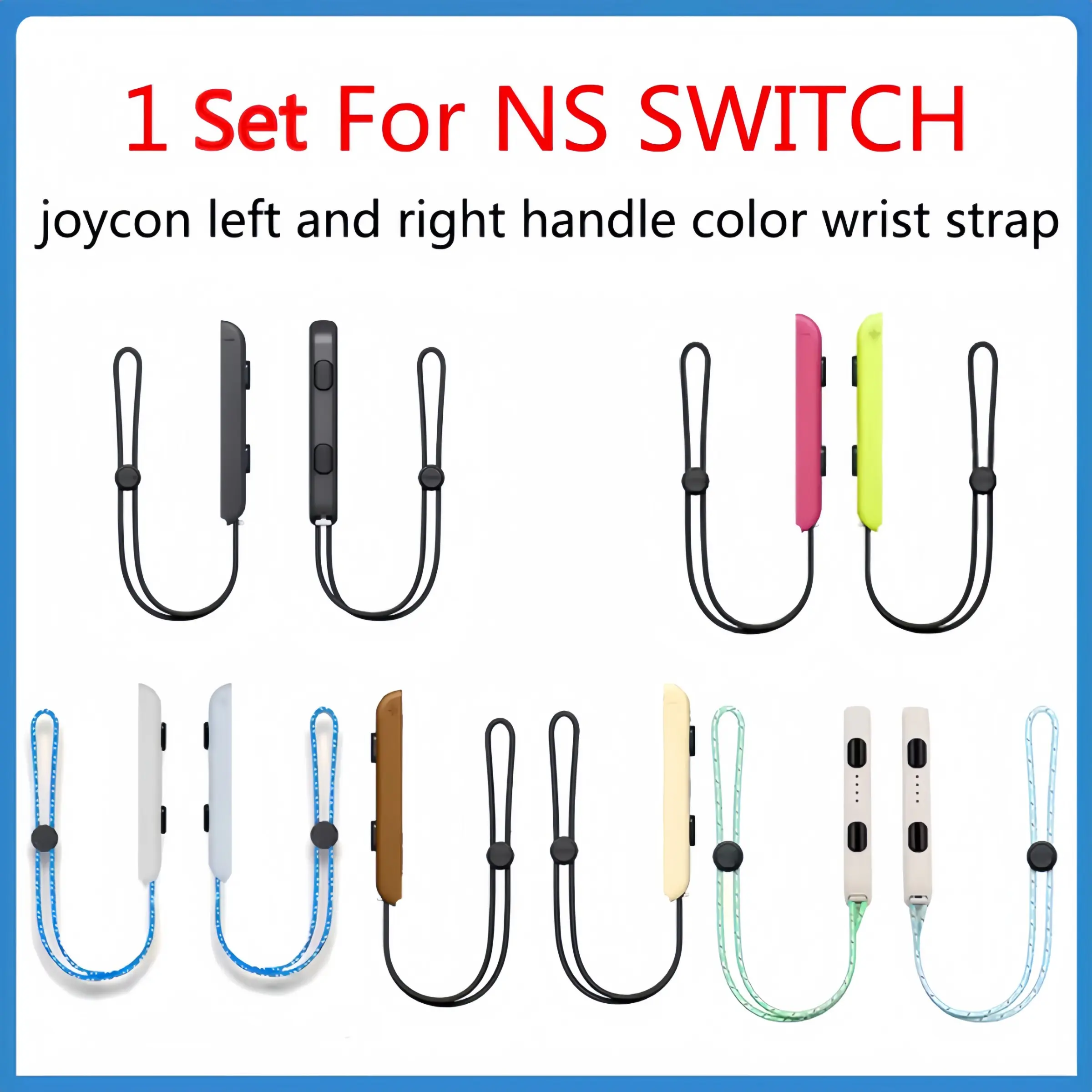 Universal Strap for Switch Console Controllers, Left and Right Compatible Accessory for Oled Version, Convenient Attachment, Enhanced Durability and Comfort, Controller Accessories