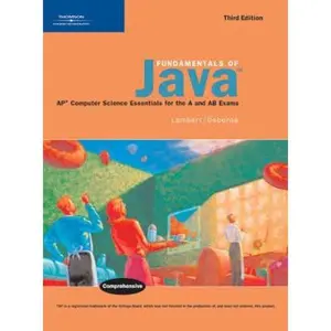 USED-Fundamentals of Java: AP* Computer Science Essentials for the A & AB Exams by Kenneth Lambert (Hardcover)