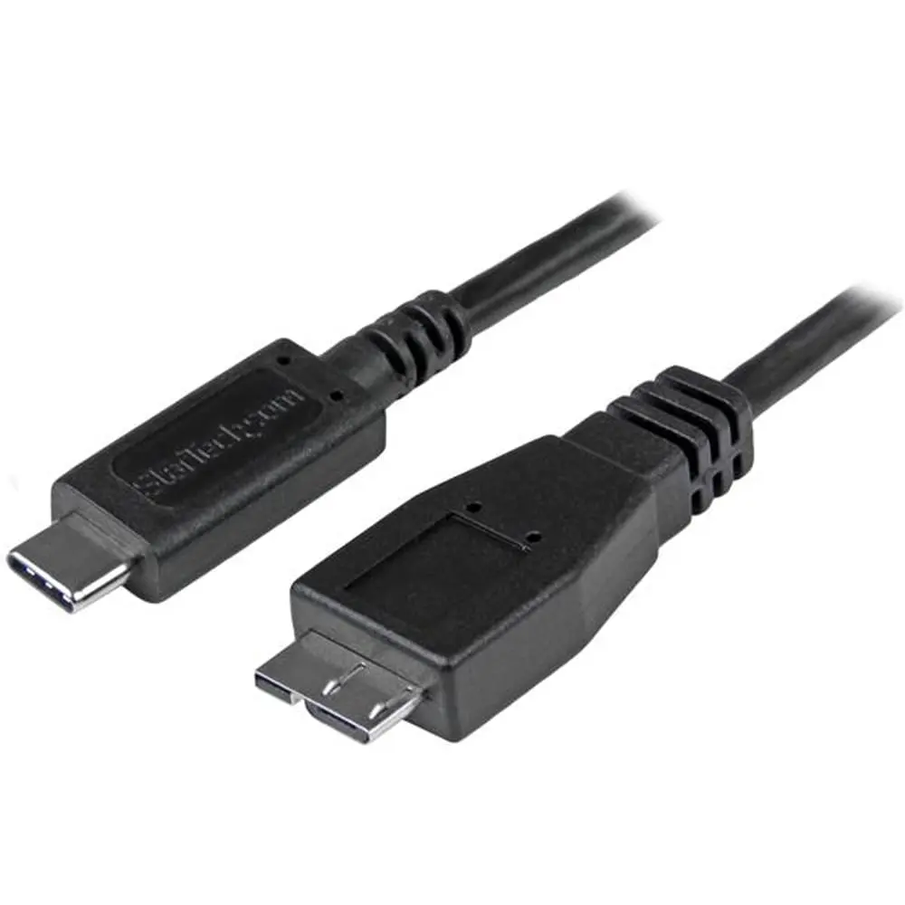 Startech USB31CUB50CM Electronic USB-C to Micro-B Connector Cable, 0.5 m, for Device Charging & Data Transfer via USB Port