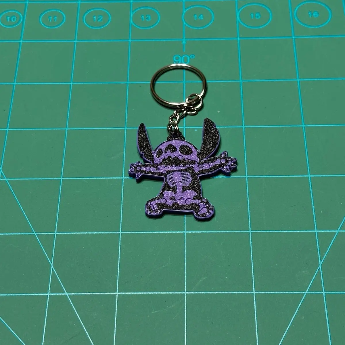 Custom Halloween Stitch KeyChains