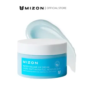 MIZON Water Volume EX Cream – Deep Hydration Gel Cream with Hydra Tox for Soft, Radiant & Moisturized Skin (100ml / 3.38 fl oz)