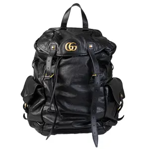 Pre-owned GUCCI Leather Backpacks GG Backpack	Tiger GG Supreme G26031892