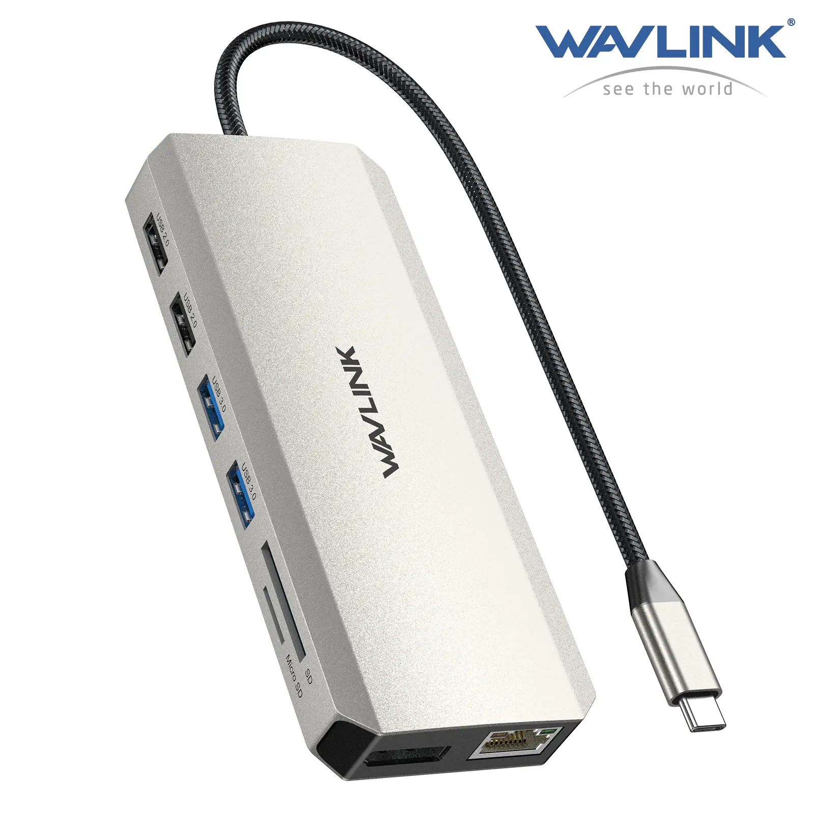 WAVLINK USB C Hub Triple Monitor 12-in-1 Laptop Docking Station with 4K HDMI DP 100W PD IN 5Gbps USB3.0 USB2.0 RJ45 SD TF Slots Audio Mic for MacBook Dell HP Lenovo Usb C Interface Usb C Input