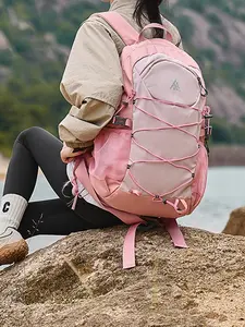1pc  Women's backpack with large capacity and zipper closure, fashionable and versatile, suitable for daily travel, outdoor hiking, cycling and sports. Women's backpack, Trendy backpack, Casual travel backpack, Stylish daypack