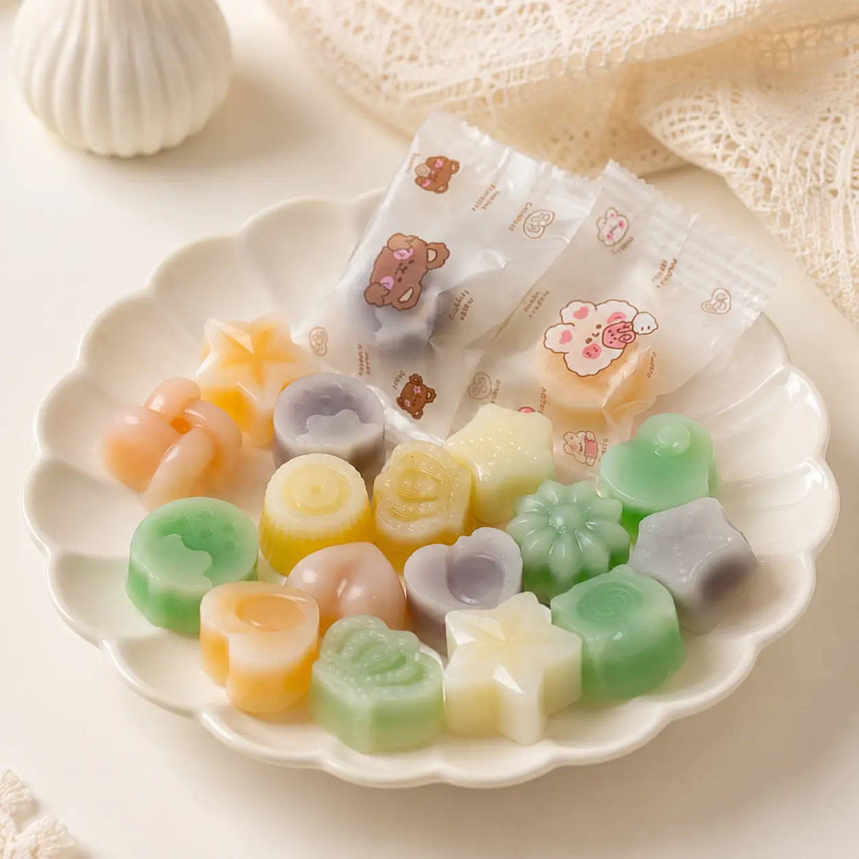 Novelty Wax Bottle Candy Set, 3.5 oz Box, Fruity Flavor Candy with Juicy Core, Unique Mini Shape Snacks, Sweet Gift for Any Occasion