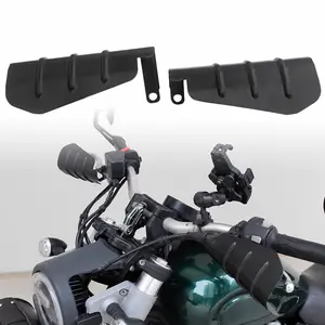 Motorcycle Hand Guards Protector Kit - Harley Motorcycle Accessories for Touring, Street Glide, Road King Models