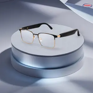 Smart Glasses with Bluetooth-compatible Speaker & Camera Control, Photochromic Lenses, Voice Control, Wireless Smart Glasses, Multifunctional Smart Glasses, Ideal for Daily Wear & Tech Enthusiasts, Wearable Smart Glasses, Smart Eyewear