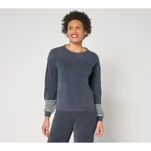 Barefoot Dreams CozyChic Ultra Lite Pointelle Pullover