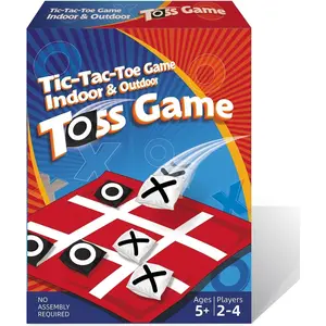 X-OGP05 Giant Tic Tac Toe Bean Bag Toss - Outdoor Camping Backyard Lawn Games for Kids Adults - Large Indoor Family Games for Christmas Party