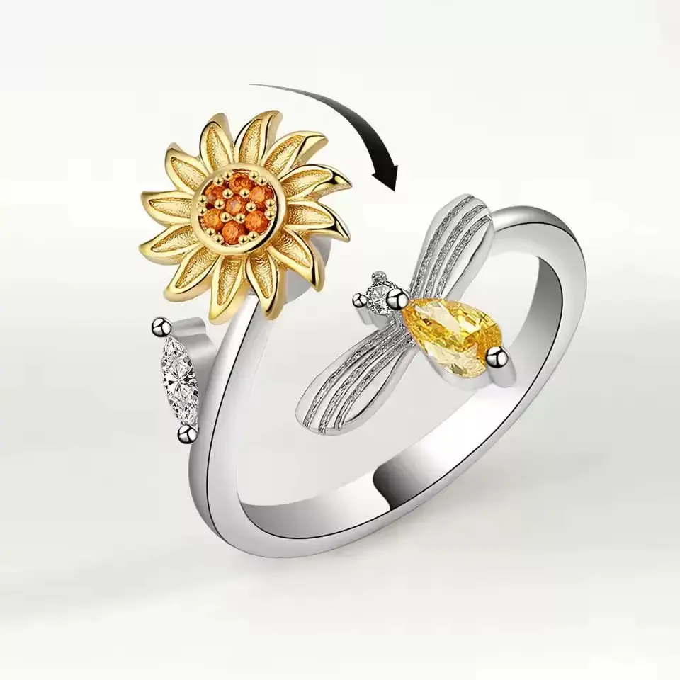 Worry Ring  Spinner Worry Rings-Fidget Ringsfidget ring spinner ring