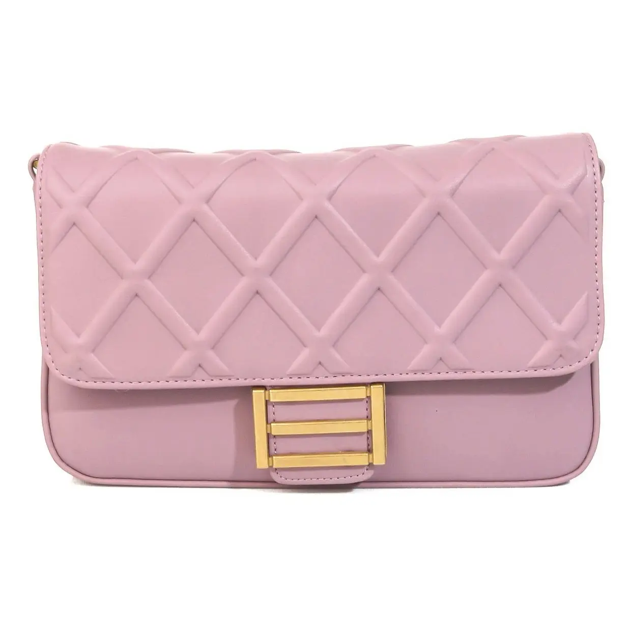 Women's Preppy Minimalist Modest Frenchie Pattern Mauve PU Leather Clutch Bag - Chic Evening Purse with Attached Gold Mini Coin Purse, Attached Mini Coin Purse