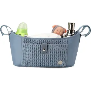 Universal Baby Stroller Organizer,Diaper Caddy Organizer with Adjustable Straps to Fits Nearly Any Strollers | Universal, Adjustable Straps