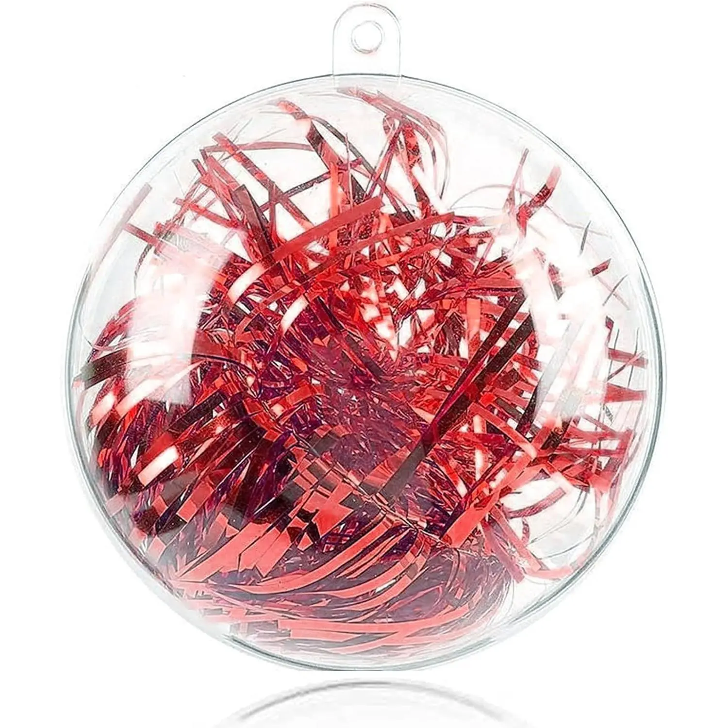 20 Pack Clear Plastic Fillable Ornaments Balls for Crafts, 3.15''/80mm ...