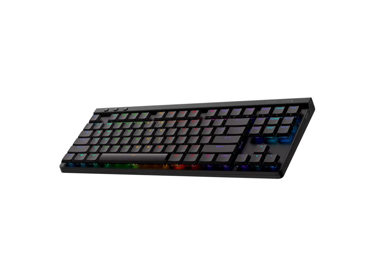Logitech G515 LIGHTSPEED TKL Low Profile Wireless Gaming Keyboard - GL Brown Tactile Switches, LIGHTSYNC RGB, Thin Tenkeyless Design, PBT Keycaps - Black