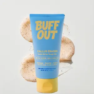 BuffOut Callus Eraser – Gentle Exfoliating Gel for Smooth & Soft Skin Apricot Body Scrub