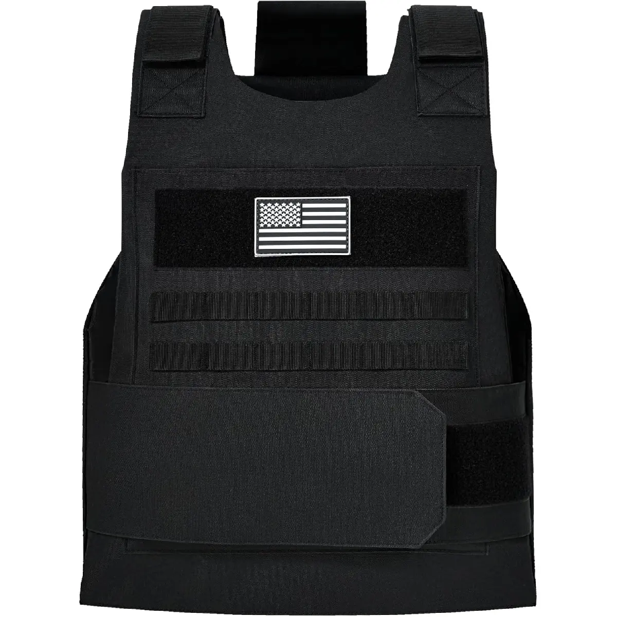 Adjustable Tactical Lightweight Protective Vest - Outdoor Security Training Gear, Chest Protector for Tactical Personnel, Sports & Outdoor Reflective Protective Gear, Tactical Lightweight Vest