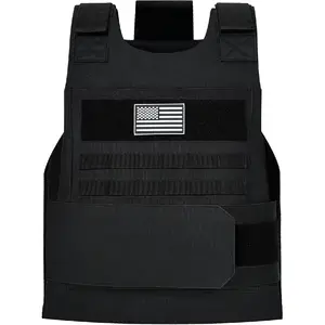 Adjustable Tactical Lightweight Protective Vest - Outdoor Security Training Gear, Chest Protector for Tactical Personnel, Sports & Outdoor Reflective Protective Gear, Tactical Lightweight Vest