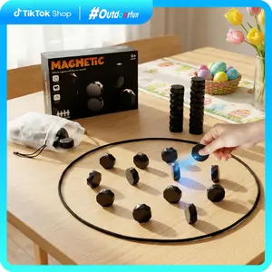 Portable Strategy Board Game for Easter, 2 Player Tabletop Game for Kids and Adults, Fun Family Game Night Activity, Includes Travel Storage Bag, Indoor Outdoor Party Game, Educational STEM Toy for Kids, Easter Basket Stuffers Gift Idea