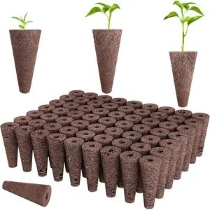 Seed Pods Kit for Aerogarden with Grow Sponges, Hydroponics Garden Accessories for Starting System Compatible with All Brands