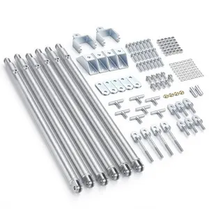 VEVOR JT's Strong Arm Jack Stabilizer Kit 191023, Fits for 5th Wheel RV and Travel Trailer Kit, Fifth-Wheel Jack Stabilizer for Telescopic System, Reduces Chassis Movement, Easy Bolt-On Installation