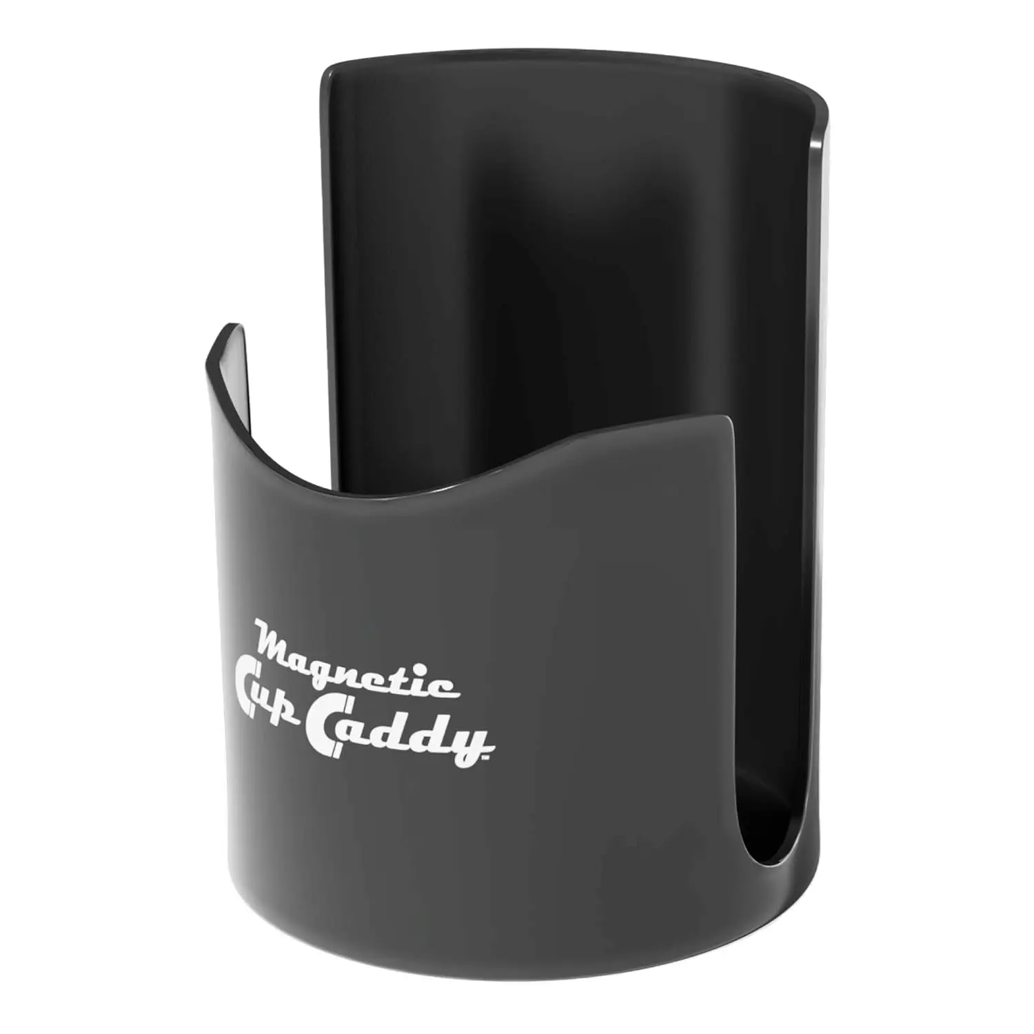 Master Magnetics Heavy-Duty Magnetic Cup Holder - Metal & Aluminum Automotive/Motorcycle Stowing Accessory with Tool Organizers for School Bus, Warehouse Equipment, Round Signs, Cans, Containers, Mugs, Bottles