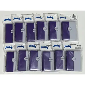 Purple Matte Card Sleeves for MTG, 600 Pieces Perfect Fit Standard Card for Trading Card，Sports Cards，Baseball Cards，TCG Card，Protector for Mini Photo, Sturdy and Nice Shuffling