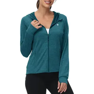 YSENTO Women's UPF 50+ Sun Protection Shirts Jacket Full Zip Long Sleeve Quick Dry Hiking Outdoor Sports Jacket