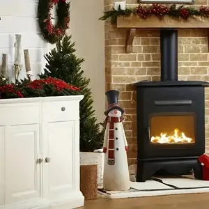 1 piece of indoor and outdoor resin Christmas snowman statue decoration suitable for home indoor and outdoor porch decoration, especially suitable for Christmas, Thanksgiving, New Year's home decoration and Christmas gifts