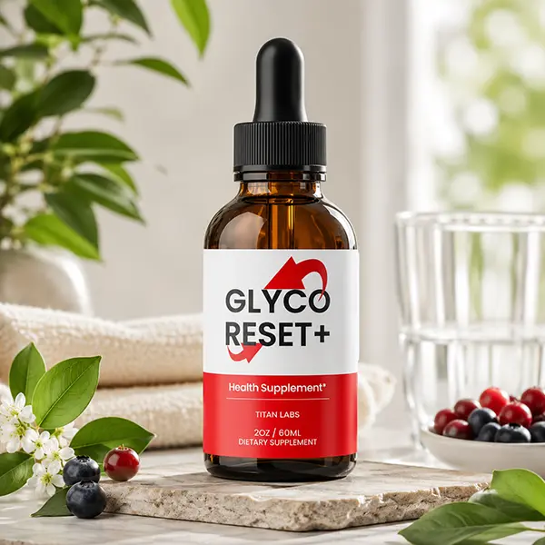 Glyco Reset Drops Advanced Blood Support Supplement, Liquid Herbal Formula, 30 Servings, 1 Pack