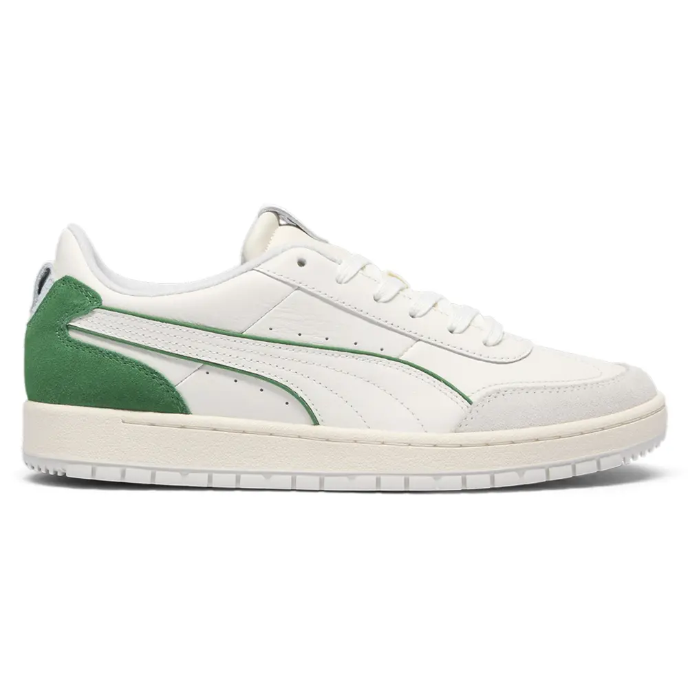 PUMA Mens Premier Court Archive Lace Up Sneakers Shoes Casual - White