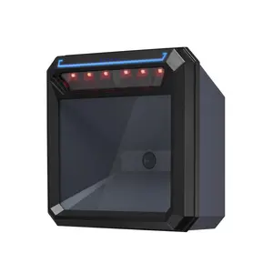 Nuscan 2D Desktop Barcode Scanner, USB-Connected, Office & Library Use, 0°C to 60°C Operating Temperature, 1.62 lbs Weight, 10 - 100Mm Scanning Range